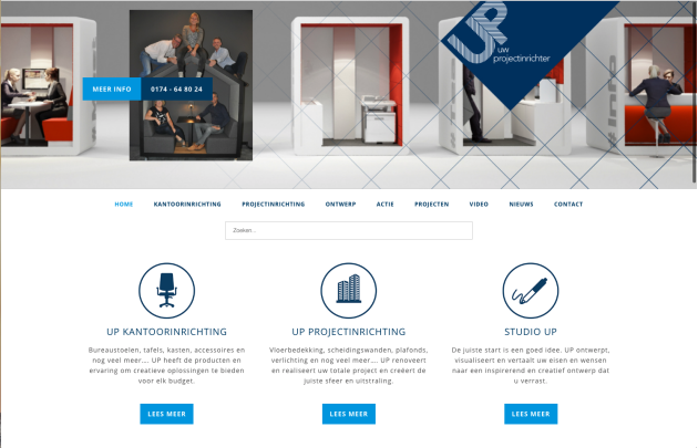 UP kantoor en projectinrichting